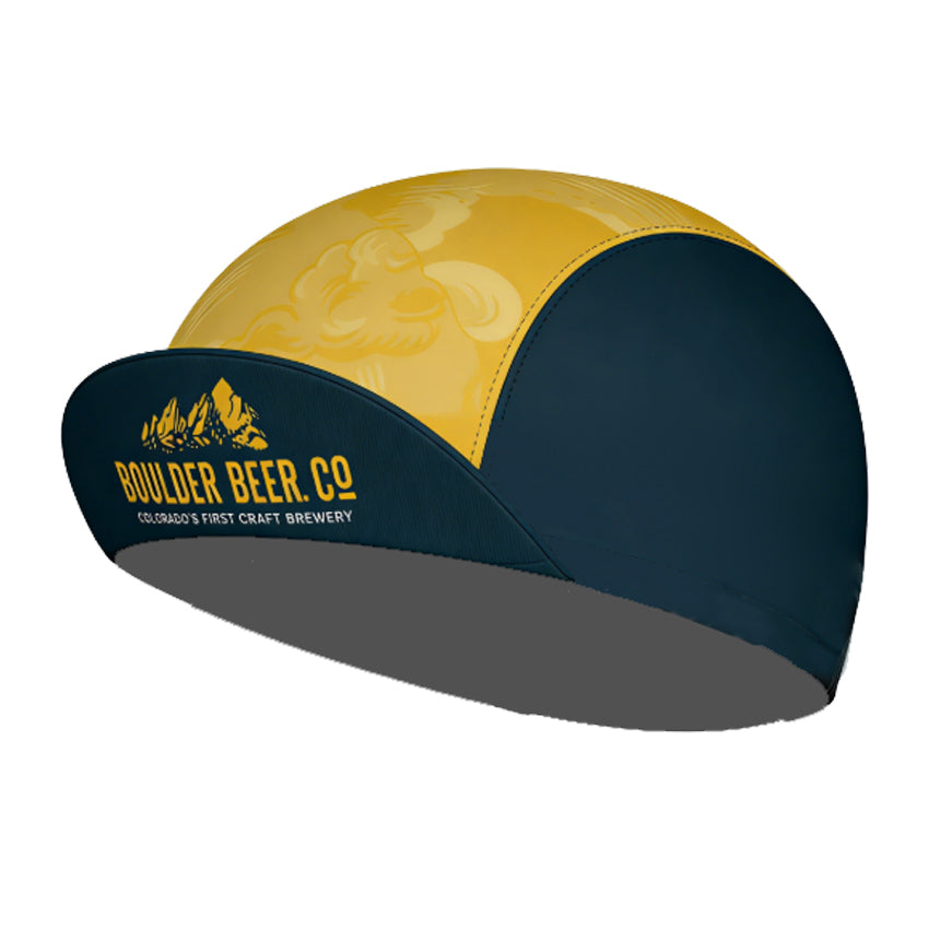 Retro Boulder Beer Cycling Cap