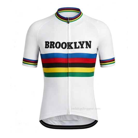 Brooklyn Retro World Champion Rainbow Cycling Jersey