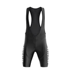 brooklyn retro black bib shorts