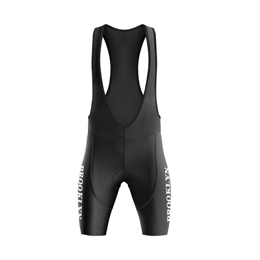 brooklyn retro black bib shorts
