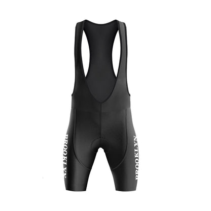 brooklyn retro black bib shorts