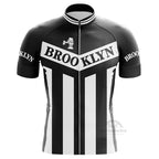 brooklyn vintage black cycling jersey