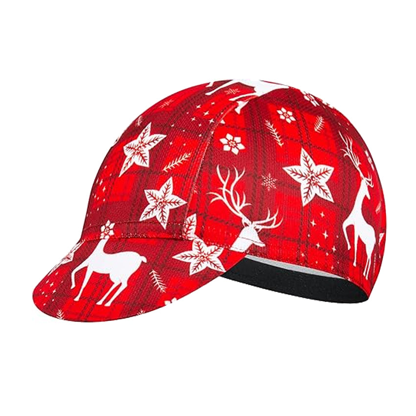 Christmas Reindeer Cycling Cap