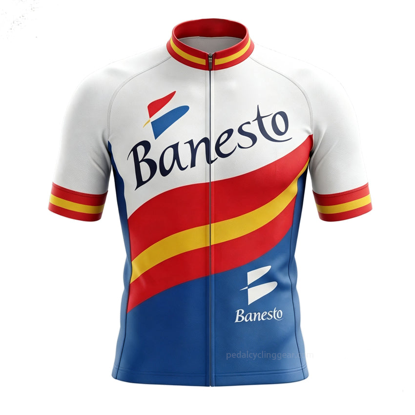 Classic Banesto Retro Cycling Jersey