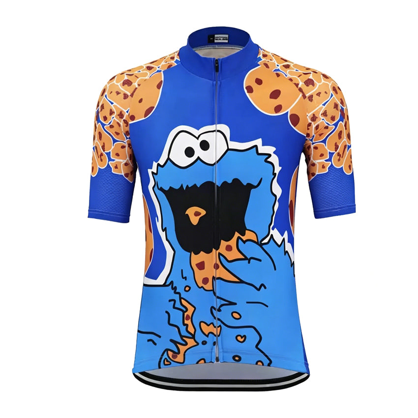 Sesame Street Cookie Monster Cycling Jersey