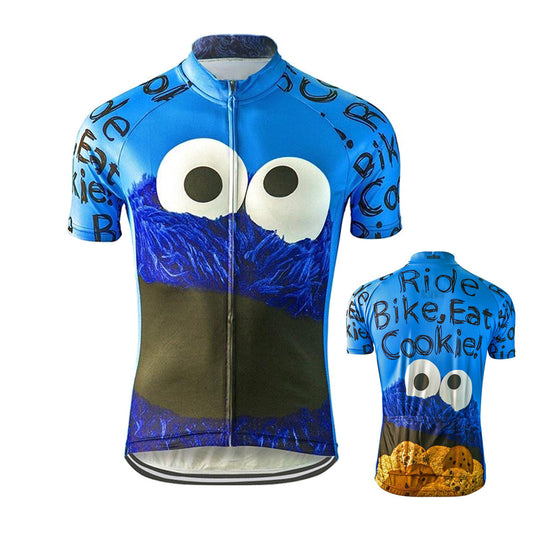 Cookie Monster Funny Cycling Jersey