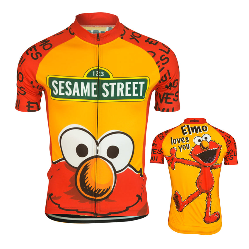 Elmo Cute Cartoon Cycling Jersey