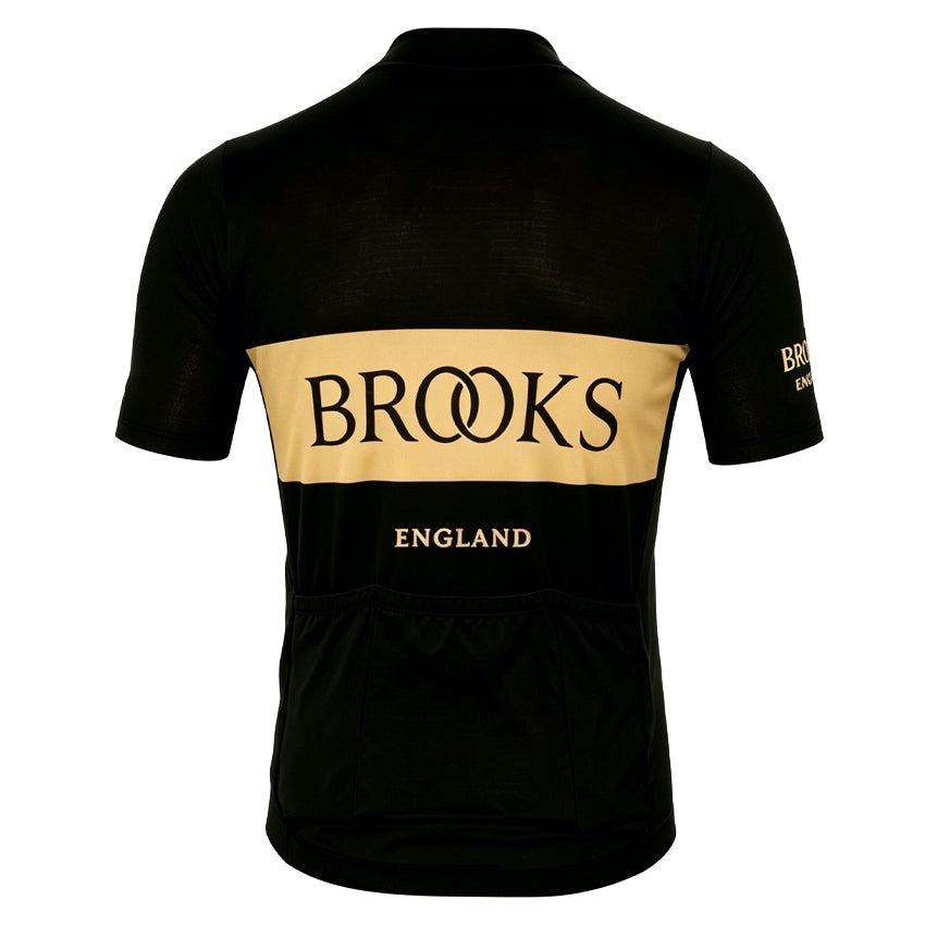 England Brooks Retro Black Cycling Jersey