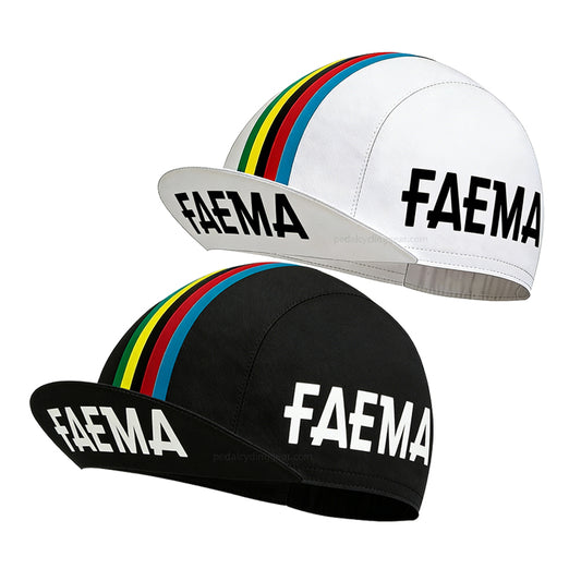 faema retro cycling caps