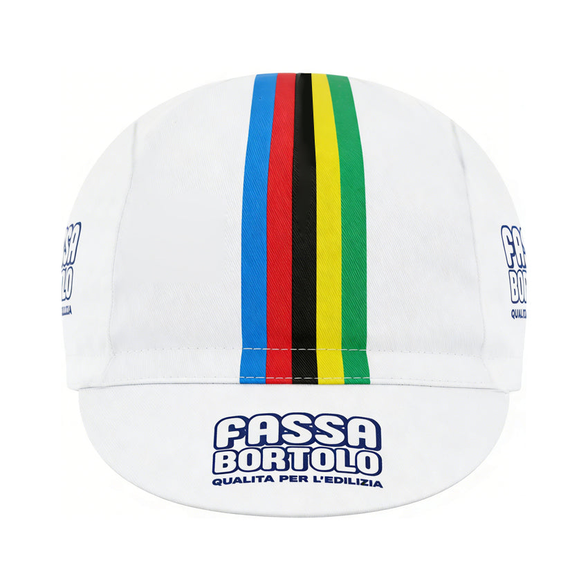 Fassa Bortolo Champion Retro Cycling Cap