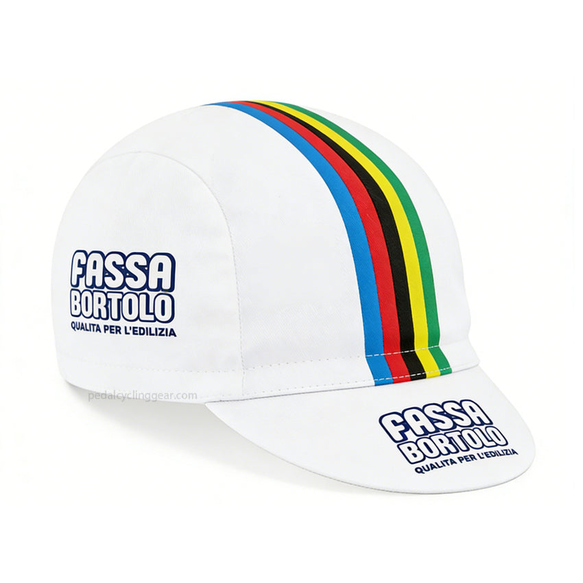 Fassa Bortolo World Champion Retro Cycling Cap