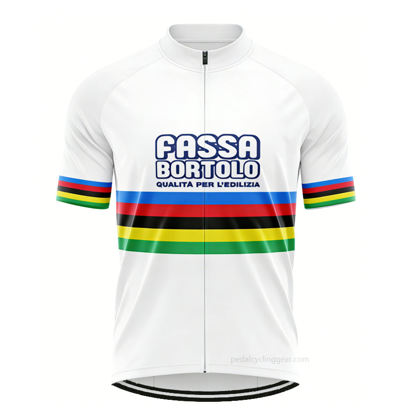 fassa bortolo championship retro cycling jersey