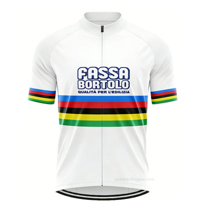 fassa bortolo championship retro cycling jersey