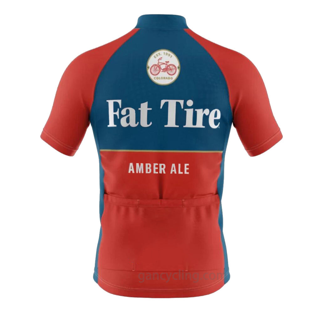 fat tire ale beer retro cycling jersey