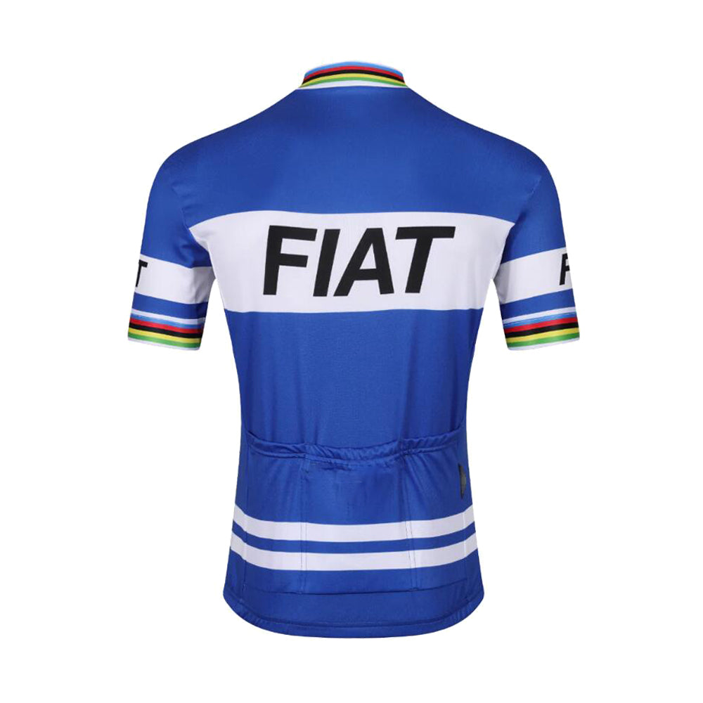 fiat retro cycling jersey eddy merckx