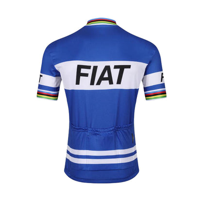 fiat retro cycling jersey eddy merckx