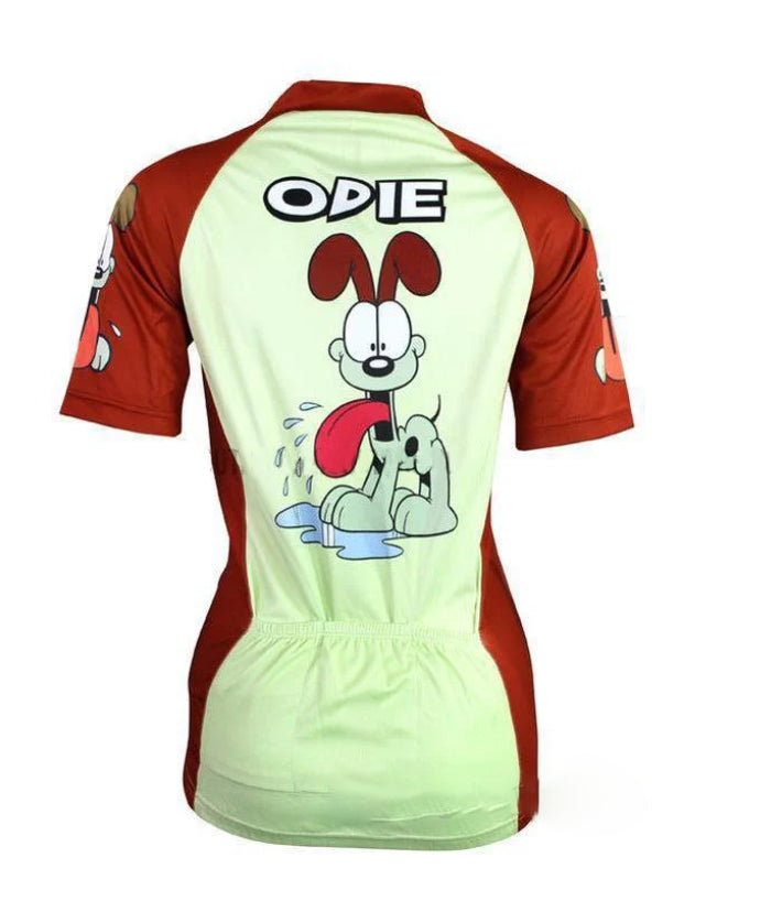 Garfield Odie Dog Cartoon Cycling Jersey