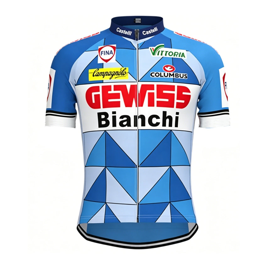 gewiss bianchi retro cycling jersey
