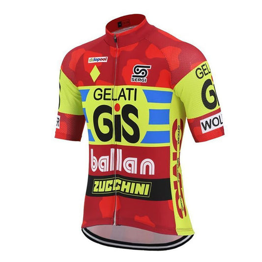 GiS Gelati Ballan Retro Cycling Jersey