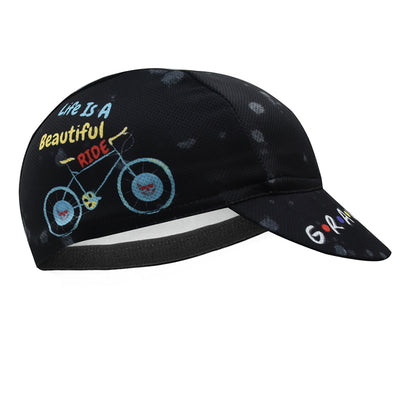 "Life Is A Beautiful Ride" Cycling Cap - GRAVEL Hat