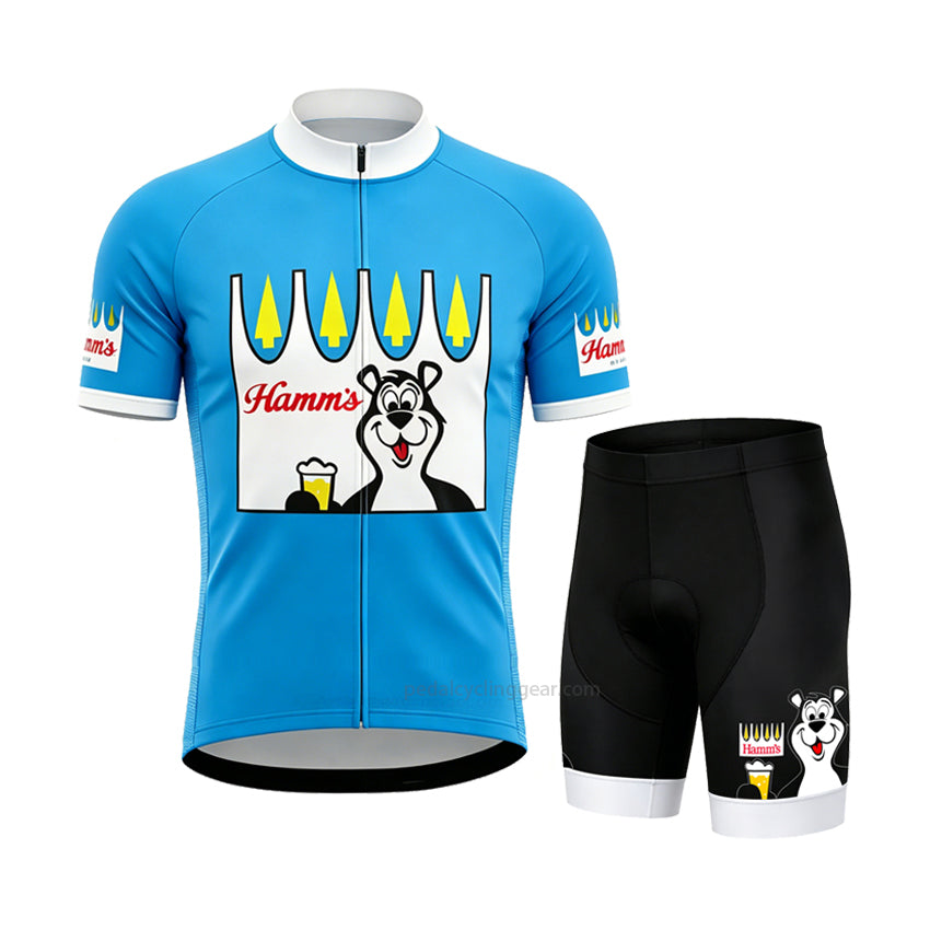 Hamm's Beer Retro Cycling Jersey Set