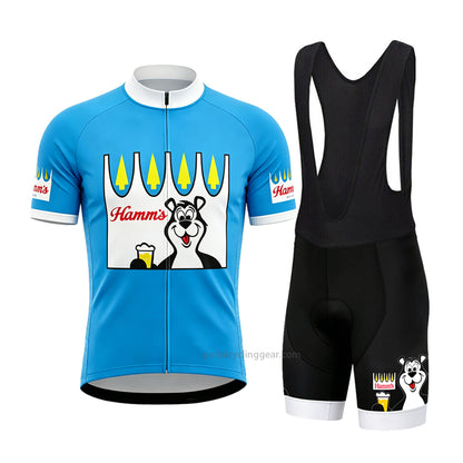 Hamm's Beer Retro Cycling Jersey Set