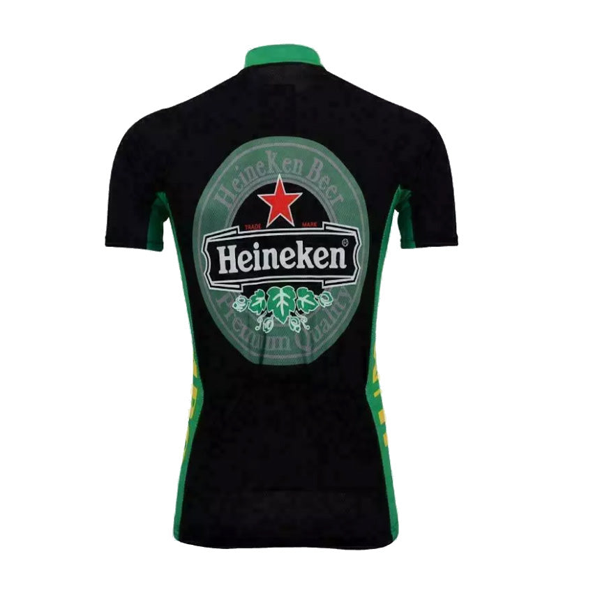 heineken beer black cycling jerseys