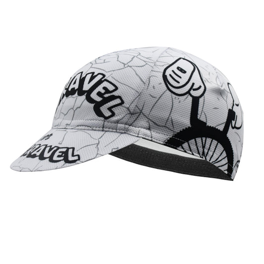 Gravel Cartoon Doodle Cycling Hat