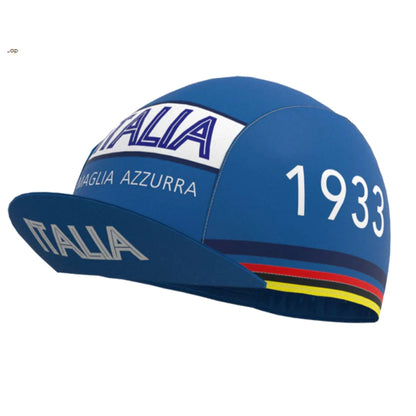 Italia Maglia Azzurra 1933 Retro Cycling Cap
