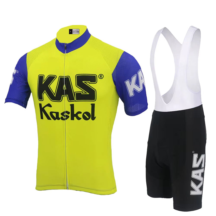 1971 Kas Kaskol Retro Cycling Jersey Set