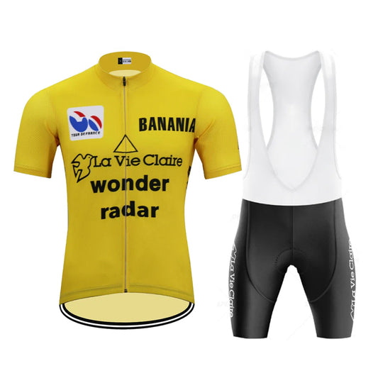 la vie claire retro cycling kit — tour de france