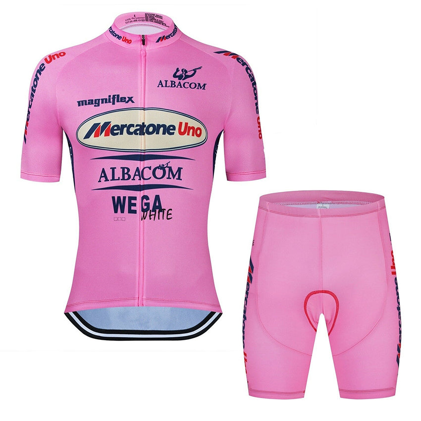 Marco Pantani Mercatone Uno Retro Cycling Jersey Set