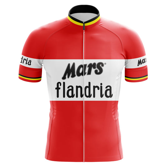 Mars flandria  Retro Cycling Jersey 70s