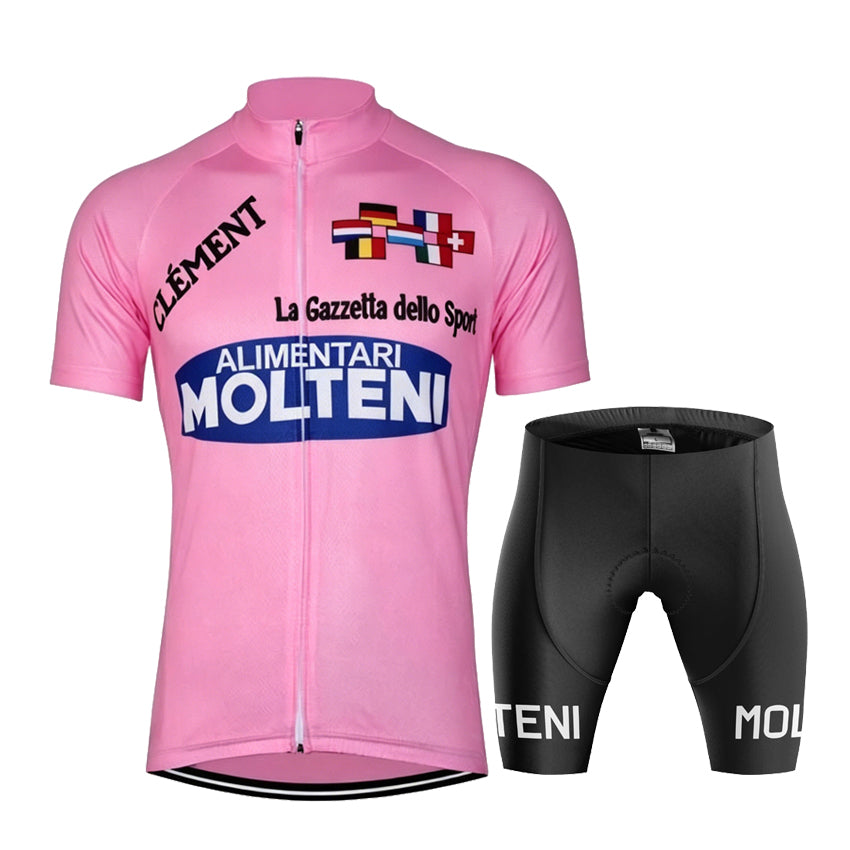 Men's Molteni Giro d'Italia Cycling Kit — Eddy Merckx