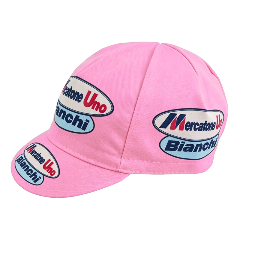 Giro d'Italia Mercatone Uno Bianchi Retro Cycling Cap