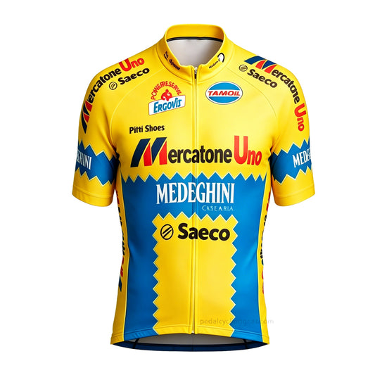 Mercatone Uno Medeghini 1994 Retro Cycling Jersey