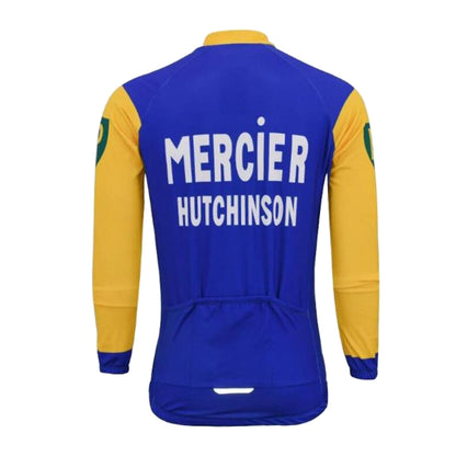 Mercier Hutchinson Long Sleeve Retro Cycling Jersey