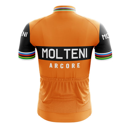 molteni arcore orange bike jersey