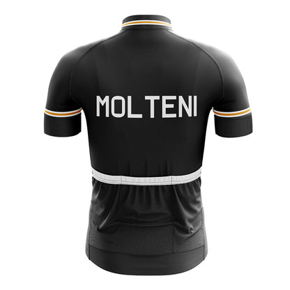 molteni black bike jersey