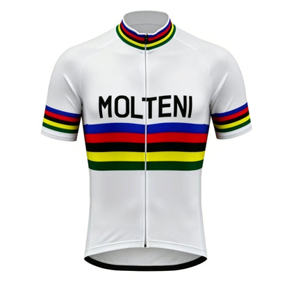 molteni white cycling jersey