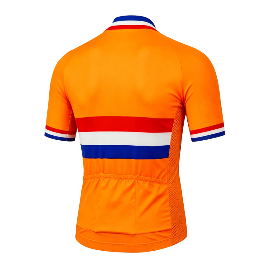 Classic Orange Holland Road Bike Shirt