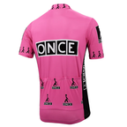 once retro pink cycling jerseys