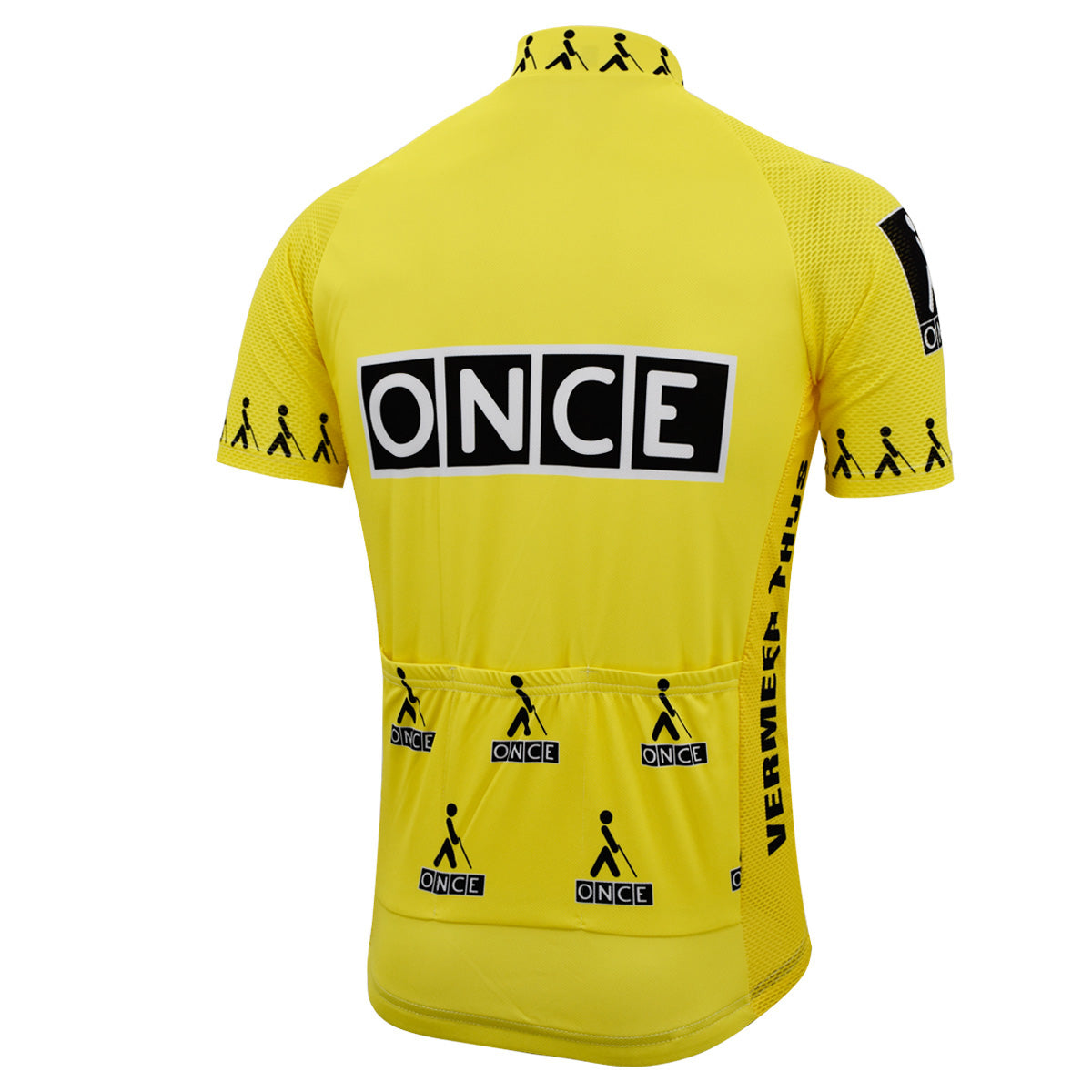 once retro yellow cycling jerseys
