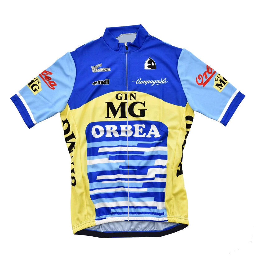 Gin Mg Retro Short Sleeve Cycling Jersey