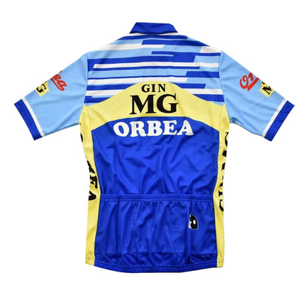 Gin Mg Retro Short Sleeve Cycling Jersey