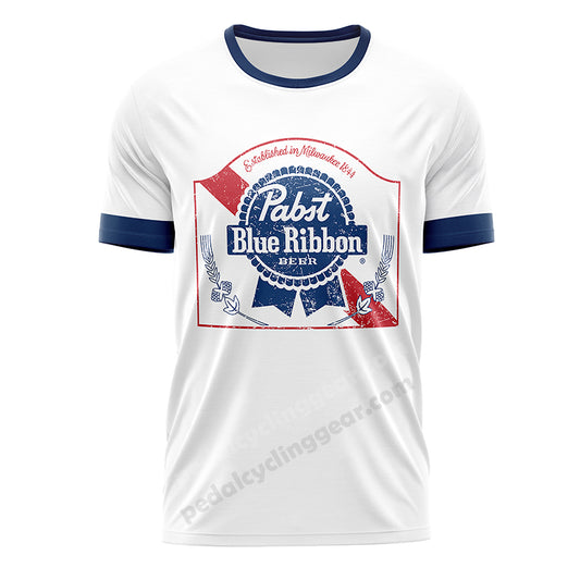 Pabst Blue Ribbon Beer Retro T-shirt