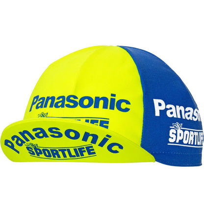 panasonic sportlife retro cycling cap