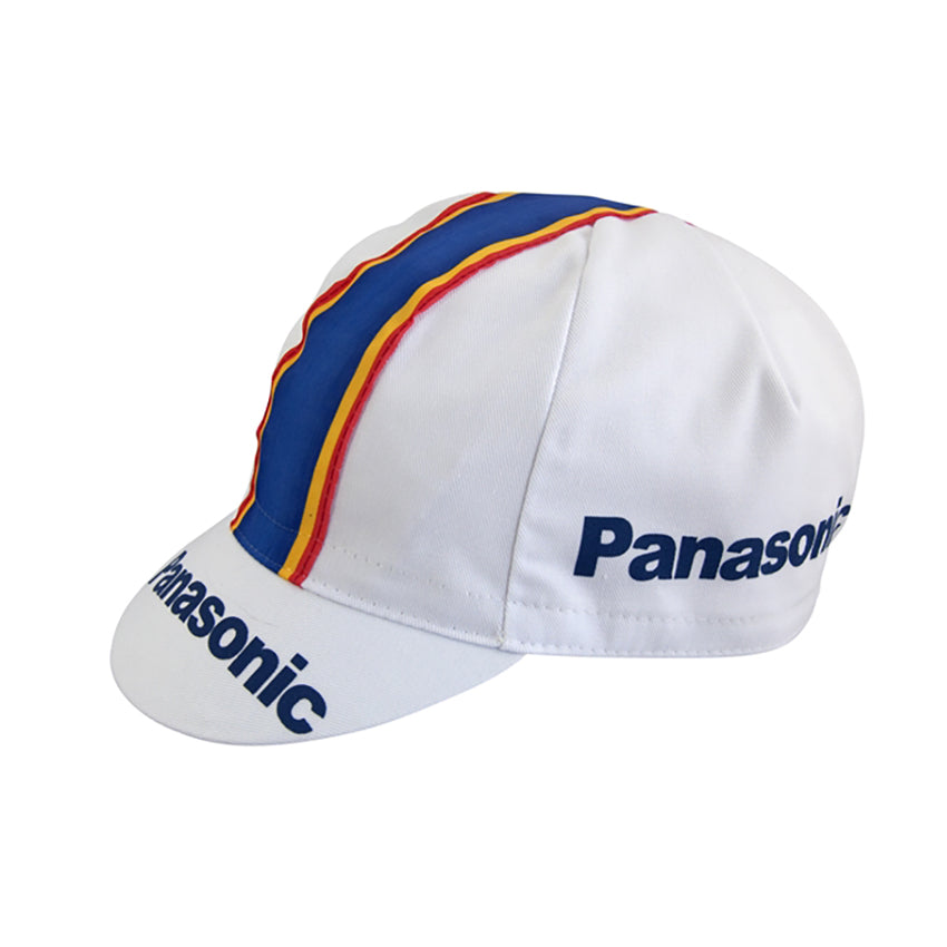 panasonic team retro cycling cap