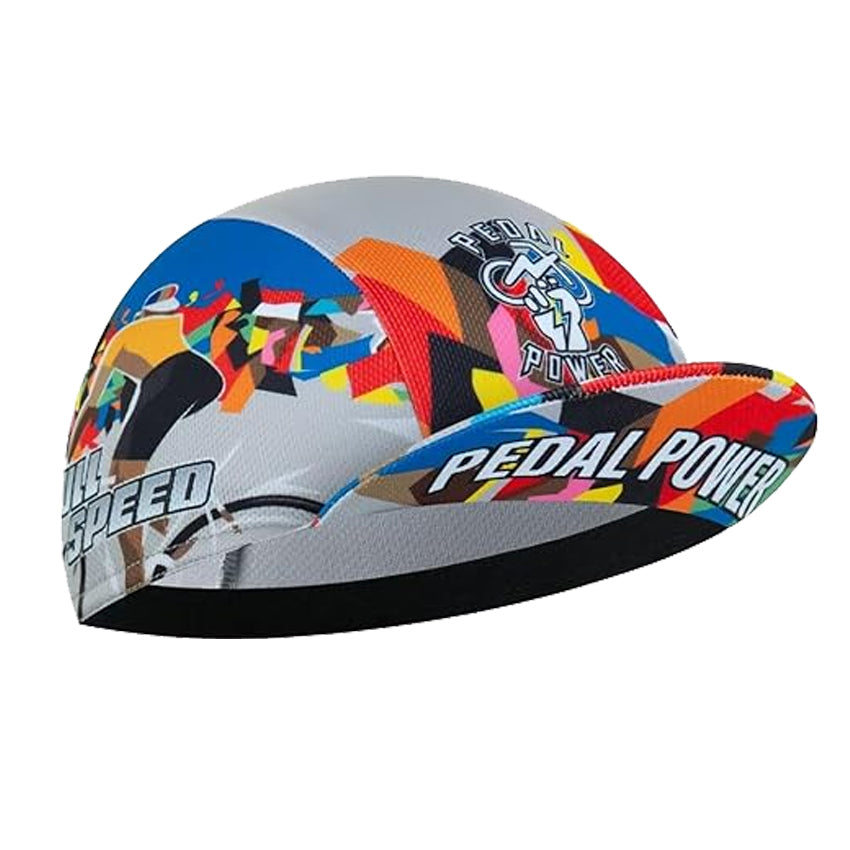 Pedal Power Cycling Cap | Full Speed Graffiti Bike Hat
