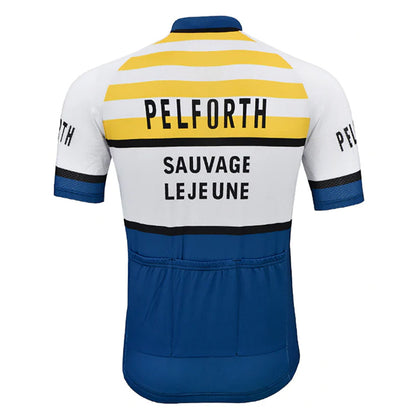 Pelforth sauvage Lejeune Retro Cycling Jersey